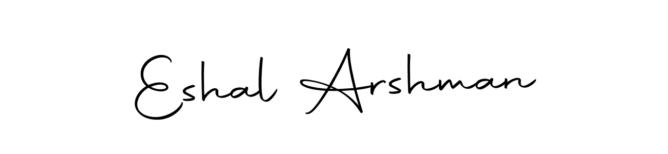 if you are searching for the best signature style for your name Eshal Arshman. so please give up your signature search. here we have designed multiple signature styles  using Autography-DOLnW. Eshal Arshman signature style 10 images and pictures png