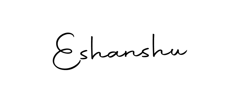 Also we have Eshanshu name is the best signature style. Create professional handwritten signature collection using Autography-DOLnW autograph style. Eshanshu signature style 10 images and pictures png