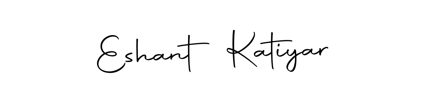 Make a beautiful signature design for name Eshant Katiyar. With this signature (Autography-DOLnW) style, you can create a handwritten signature for free. Eshant Katiyar signature style 10 images and pictures png