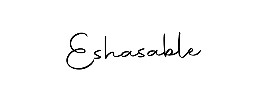 This is the best signature style for the Eshasable name. Also you like these signature font (Autography-DOLnW). Mix name signature. Eshasable signature style 10 images and pictures png