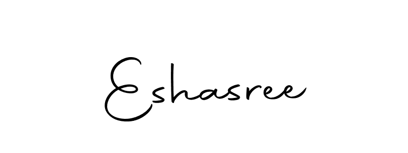 Make a beautiful signature design for name Eshasree. Use this online signature maker to create a handwritten signature for free. Eshasree signature style 10 images and pictures png