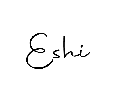 if you are searching for the best signature style for your name Eshi. so please give up your signature search. here we have designed multiple signature styles  using Autography-DOLnW. Eshi signature style 10 images and pictures png