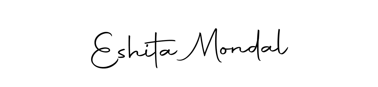 Also You can easily find your signature by using the search form. We will create Eshita Mondal name handwritten signature images for you free of cost using Autography-DOLnW sign style. Eshita Mondal signature style 10 images and pictures png