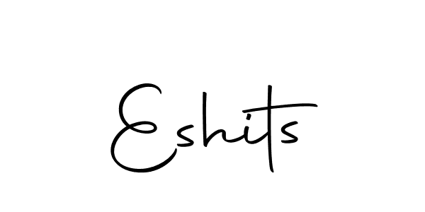 Make a beautiful signature design for name Eshits. With this signature (Autography-DOLnW) style, you can create a handwritten signature for free. Eshits signature style 10 images and pictures png