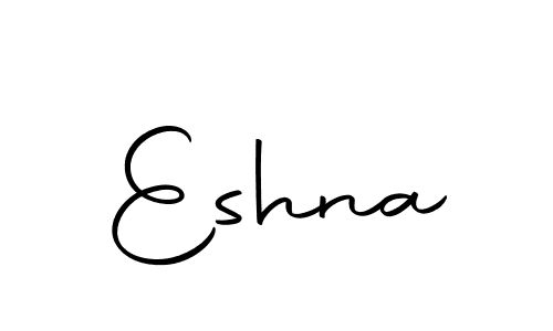 Eshna stylish signature style. Best Handwritten Sign (Autography-DOLnW) for my name. Handwritten Signature Collection Ideas for my name Eshna. Eshna signature style 10 images and pictures png