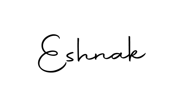 How to make Eshnak signature? Autography-DOLnW is a professional autograph style. Create handwritten signature for Eshnak name. Eshnak signature style 10 images and pictures png