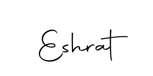 You should practise on your own different ways (Autography-DOLnW) to write your name (Eshrat) in signature. don't let someone else do it for you. Eshrat signature style 10 images and pictures png