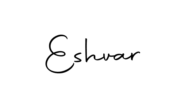 Autography-DOLnW is a professional signature style that is perfect for those who want to add a touch of class to their signature. It is also a great choice for those who want to make their signature more unique. Get Eshvar name to fancy signature for free. Eshvar signature style 10 images and pictures png