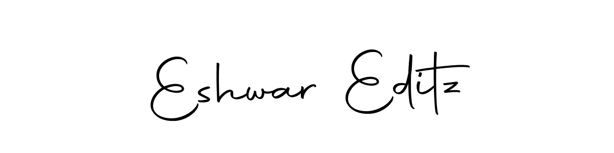 Similarly Autography-DOLnW is the best handwritten signature design. Signature creator online .You can use it as an online autograph creator for name Eshwar Editz. Eshwar Editz signature style 10 images and pictures png