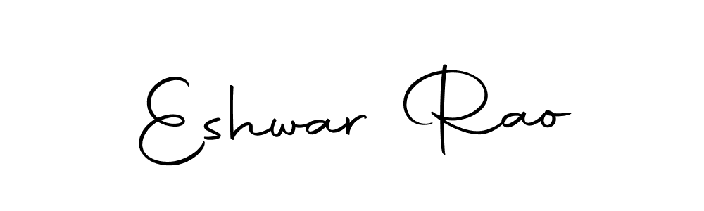 Make a beautiful signature design for name Eshwar Rao. Use this online signature maker to create a handwritten signature for free. Eshwar Rao signature style 10 images and pictures png