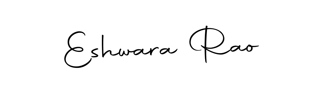 Use a signature maker to create a handwritten signature online. With this signature software, you can design (Autography-DOLnW) your own signature for name Eshwara Rao. Eshwara Rao signature style 10 images and pictures png