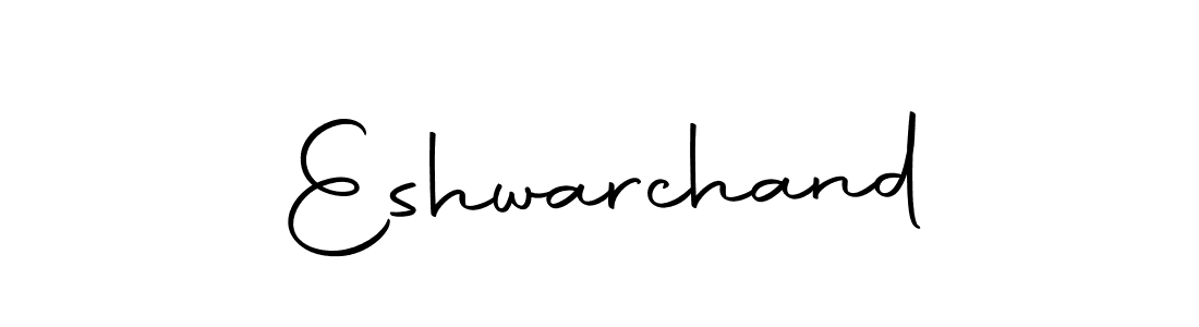 Create a beautiful signature design for name Eshwarchand. With this signature (Autography-DOLnW) fonts, you can make a handwritten signature for free. Eshwarchand signature style 10 images and pictures png