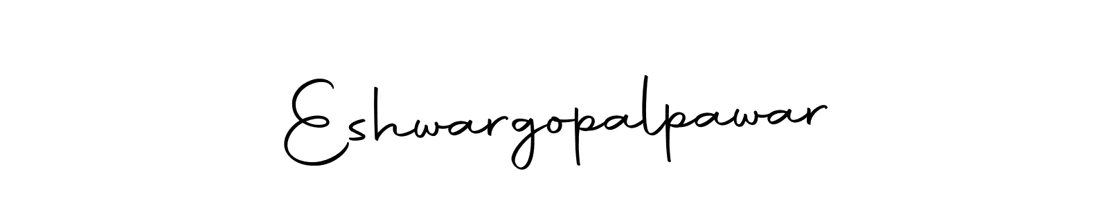 The best way (Autography-DOLnW) to make a short signature is to pick only two or three words in your name. The name Eshwargopalpawar include a total of six letters. For converting this name. Eshwargopalpawar signature style 10 images and pictures png