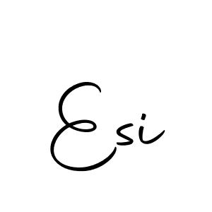 Esi stylish signature style. Best Handwritten Sign (Autography-DOLnW) for my name. Handwritten Signature Collection Ideas for my name Esi. Esi signature style 10 images and pictures png