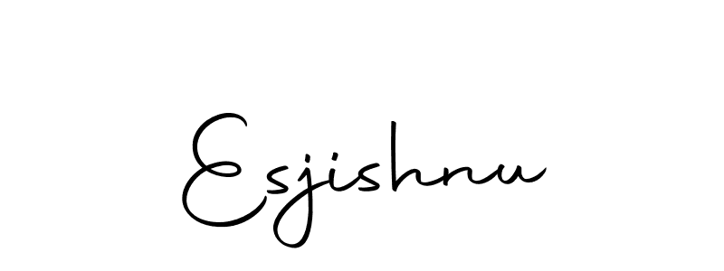 The best way (Autography-DOLnW) to make a short signature is to pick only two or three words in your name. The name Esjishnu include a total of six letters. For converting this name. Esjishnu signature style 10 images and pictures png