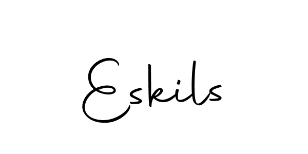 You should practise on your own different ways (Autography-DOLnW) to write your name (Eskils) in signature. don't let someone else do it for you. Eskils signature style 10 images and pictures png