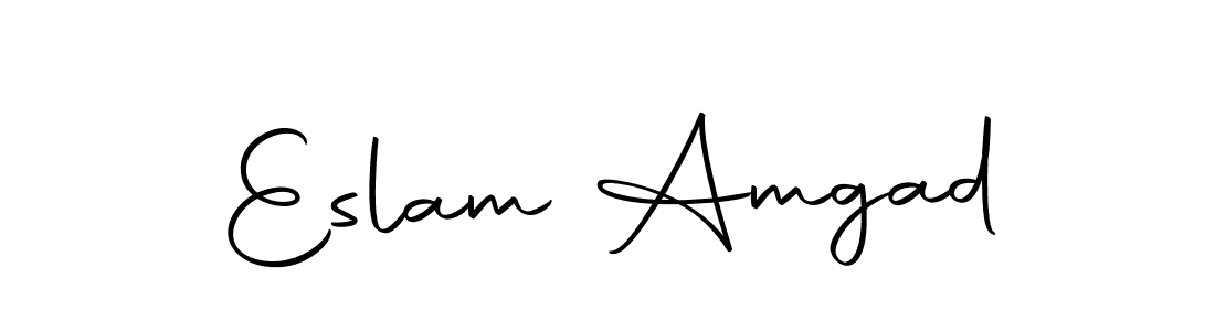 How to make Eslam Amgad signature? Autography-DOLnW is a professional autograph style. Create handwritten signature for Eslam Amgad name. Eslam Amgad signature style 10 images and pictures png
