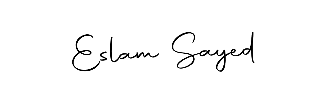 Also we have Eslam Sayed name is the best signature style. Create professional handwritten signature collection using Autography-DOLnW autograph style. Eslam Sayed signature style 10 images and pictures png