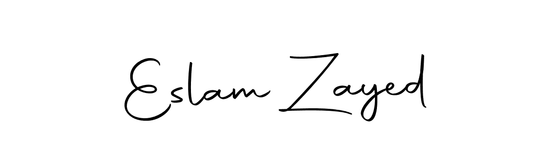 Make a beautiful signature design for name Eslam Zayed. With this signature (Autography-DOLnW) style, you can create a handwritten signature for free. Eslam Zayed signature style 10 images and pictures png