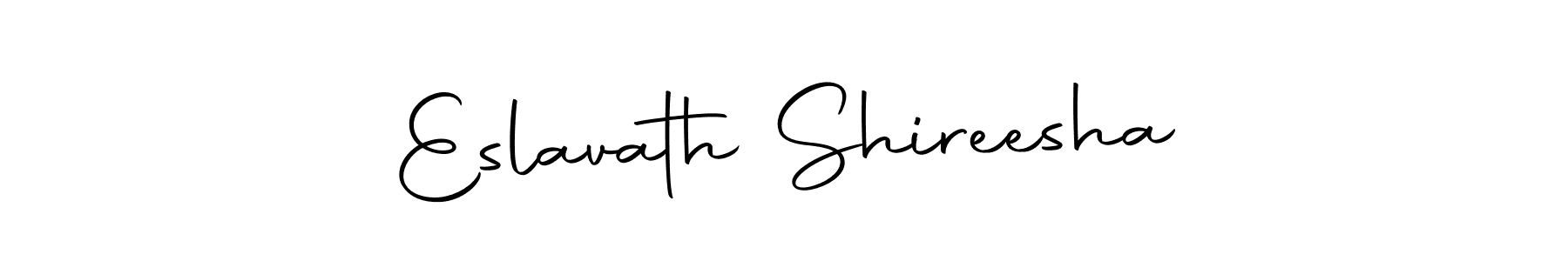 Use a signature maker to create a handwritten signature online. With this signature software, you can design (Autography-DOLnW) your own signature for name Eslavath Shireesha. Eslavath Shireesha signature style 10 images and pictures png