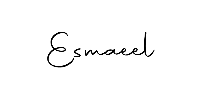 Make a beautiful signature design for name Esmaeel. With this signature (Autography-DOLnW) style, you can create a handwritten signature for free. Esmaeel signature style 10 images and pictures png