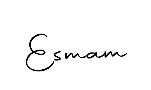 if you are searching for the best signature style for your name Esmam. so please give up your signature search. here we have designed multiple signature styles  using Autography-DOLnW. Esmam signature style 10 images and pictures png