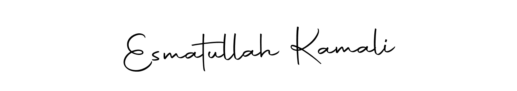 Esmatullah Kamali stylish signature style. Best Handwritten Sign (Autography-DOLnW) for my name. Handwritten Signature Collection Ideas for my name Esmatullah Kamali. Esmatullah Kamali signature style 10 images and pictures png