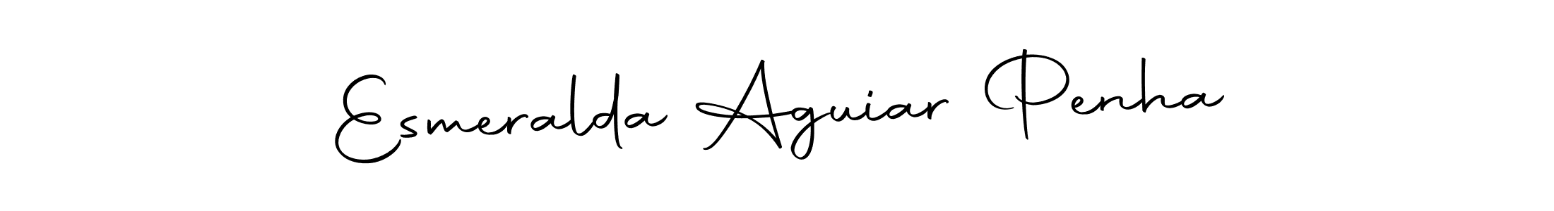 if you are searching for the best signature style for your name Esmeralda Aguiar Penha. so please give up your signature search. here we have designed multiple signature styles  using Autography-DOLnW. Esmeralda Aguiar Penha signature style 10 images and pictures png