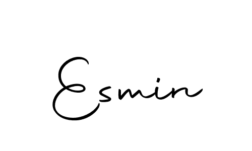 Make a beautiful signature design for name Esmin. Use this online signature maker to create a handwritten signature for free. Esmin signature style 10 images and pictures png