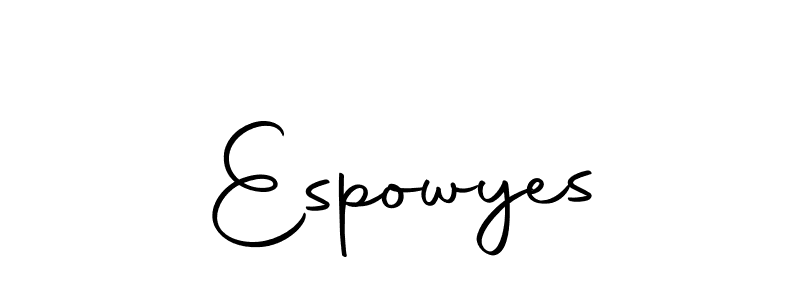 How to make Espowyes signature? Autography-DOLnW is a professional autograph style. Create handwritten signature for Espowyes name. Espowyes signature style 10 images and pictures png