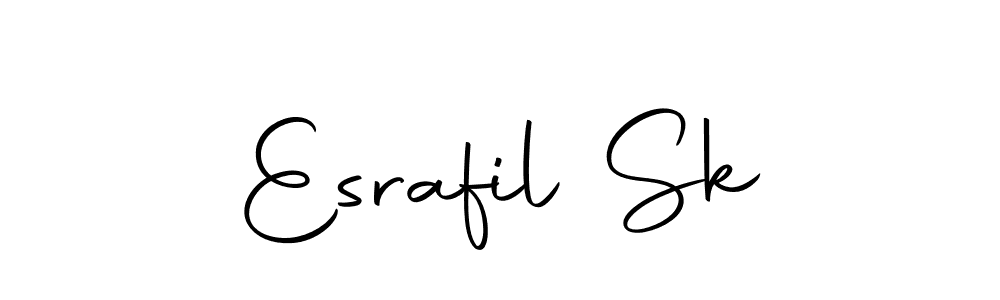 Create a beautiful signature design for name Esrafil Sk. With this signature (Autography-DOLnW) fonts, you can make a handwritten signature for free. Esrafil Sk signature style 10 images and pictures png