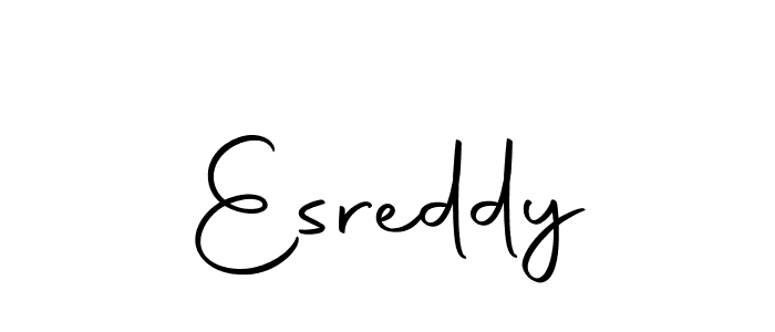 The best way (Autography-DOLnW) to make a short signature is to pick only two or three words in your name. The name Esreddy include a total of six letters. For converting this name. Esreddy signature style 10 images and pictures png