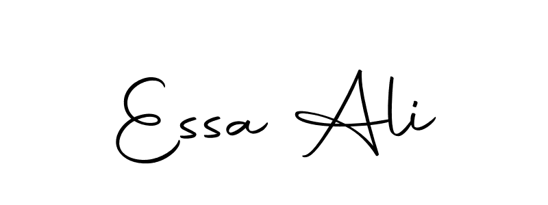 Also we have Essa Ali name is the best signature style. Create professional handwritten signature collection using Autography-DOLnW autograph style. Essa Ali signature style 10 images and pictures png