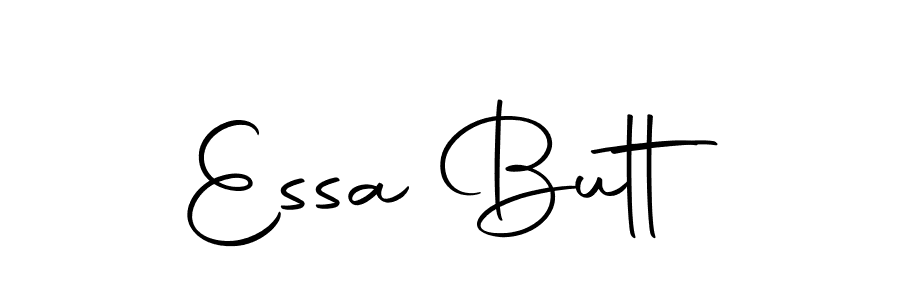 Make a beautiful signature design for name Essa Butt. With this signature (Autography-DOLnW) style, you can create a handwritten signature for free. Essa Butt signature style 10 images and pictures png