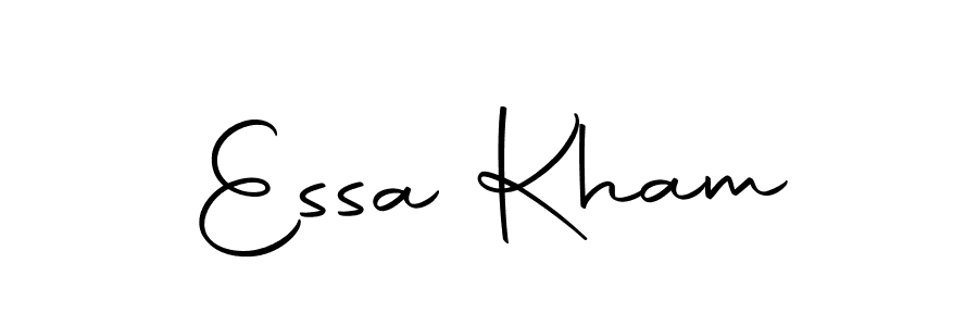 It looks lik you need a new signature style for name Essa Kham. Design unique handwritten (Autography-DOLnW) signature with our free signature maker in just a few clicks. Essa Kham signature style 10 images and pictures png