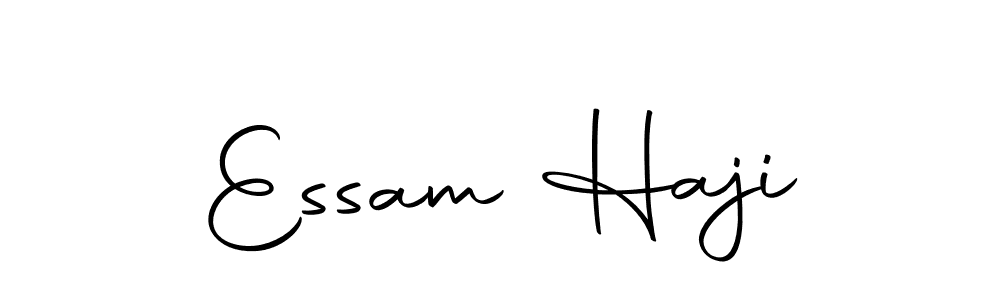 Essam Haji stylish signature style. Best Handwritten Sign (Autography-DOLnW) for my name. Handwritten Signature Collection Ideas for my name Essam Haji. Essam Haji signature style 10 images and pictures png