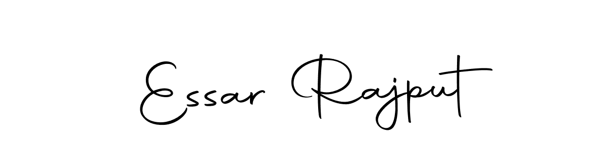 The best way (Autography-DOLnW) to make a short signature is to pick only two or three words in your name. The name Essar Rajput include a total of six letters. For converting this name. Essar Rajput signature style 10 images and pictures png