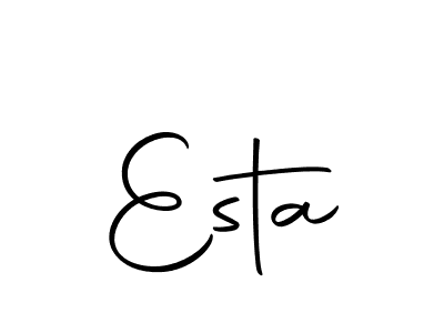 Esta stylish signature style. Best Handwritten Sign (Autography-DOLnW) for my name. Handwritten Signature Collection Ideas for my name Esta. Esta signature style 10 images and pictures png