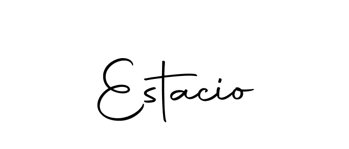 The best way (Autography-DOLnW) to make a short signature is to pick only two or three words in your name. The name Estacio include a total of six letters. For converting this name. Estacio signature style 10 images and pictures png