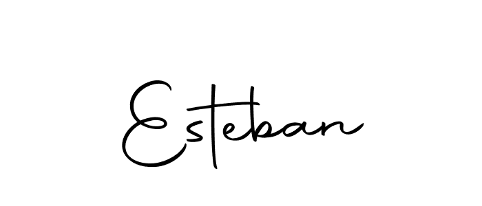 Use a signature maker to create a handwritten signature online. With this signature software, you can design (Autography-DOLnW) your own signature for name Esteban. Esteban signature style 10 images and pictures png