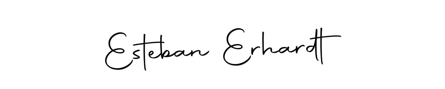 Create a beautiful signature design for name Esteban Erhardt. With this signature (Autography-DOLnW) fonts, you can make a handwritten signature for free. Esteban Erhardt signature style 10 images and pictures png