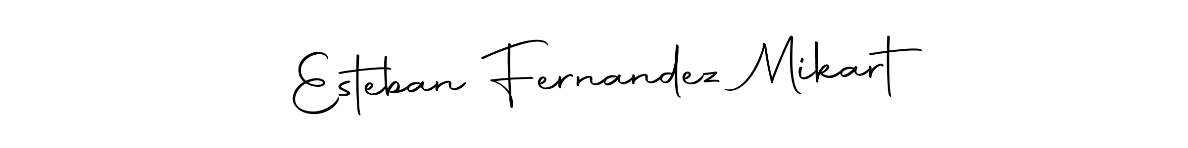 Best and Professional Signature Style for Esteban Fernandez Mikart. Autography-DOLnW Best Signature Style Collection. Esteban Fernandez Mikart signature style 10 images and pictures png