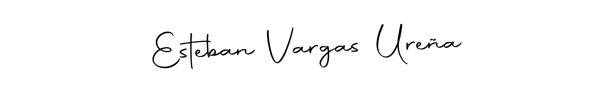 The best way (Autography-DOLnW) to make a short signature is to pick only two or three words in your name. The name Esteban Vargas Ureña include a total of six letters. For converting this name. Esteban Vargas Ureña signature style 10 images and pictures png