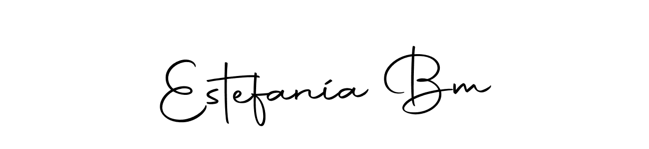 Similarly Autography-DOLnW is the best handwritten signature design. Signature creator online .You can use it as an online autograph creator for name Estefanía Bm. Estefanía Bm signature style 10 images and pictures png