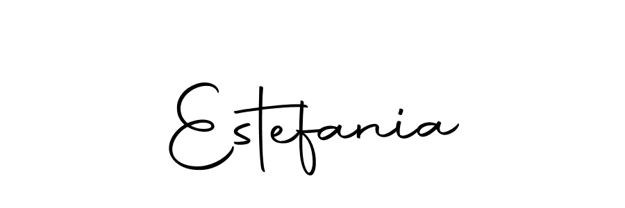 You should practise on your own different ways (Autography-DOLnW) to write your name (Estefania) in signature. don't let someone else do it for you. Estefania signature style 10 images and pictures png