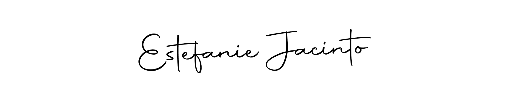 Also You can easily find your signature by using the search form. We will create Estefanie Jacinto name handwritten signature images for you free of cost using Autography-DOLnW sign style. Estefanie Jacinto signature style 10 images and pictures png