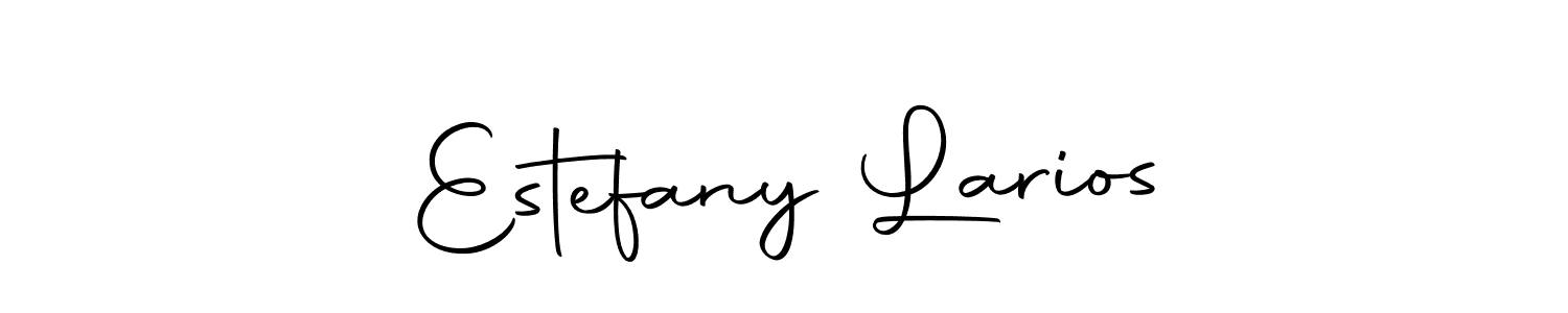 It looks lik you need a new signature style for name Estefany Larios. Design unique handwritten (Autography-DOLnW) signature with our free signature maker in just a few clicks. Estefany Larios signature style 10 images and pictures png