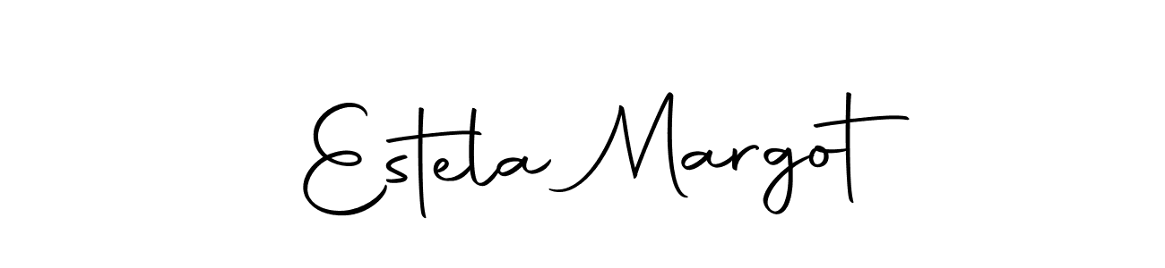 Make a beautiful signature design for name Estela Margot. With this signature (Autography-DOLnW) style, you can create a handwritten signature for free. Estela Margot signature style 10 images and pictures png