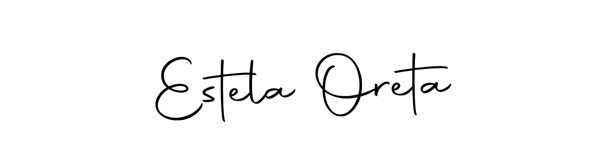 This is the best signature style for the Estela Oreta name. Also you like these signature font (Autography-DOLnW). Mix name signature. Estela Oreta signature style 10 images and pictures png