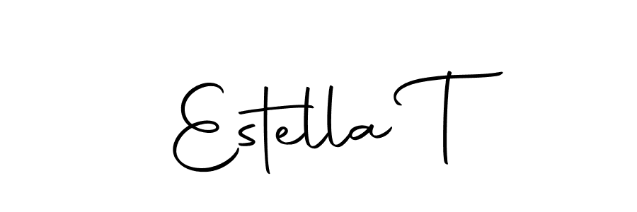 How to Draw Estella T signature style? Autography-DOLnW is a latest design signature styles for name Estella T. Estella T signature style 10 images and pictures png